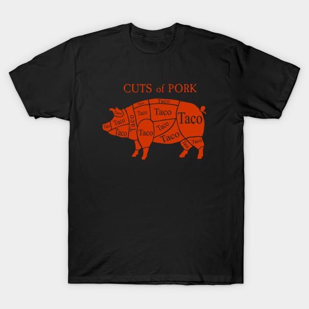 Taco Pig T-Shirt by Pop Art Saints